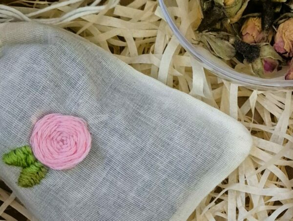 Sachet senteur rose